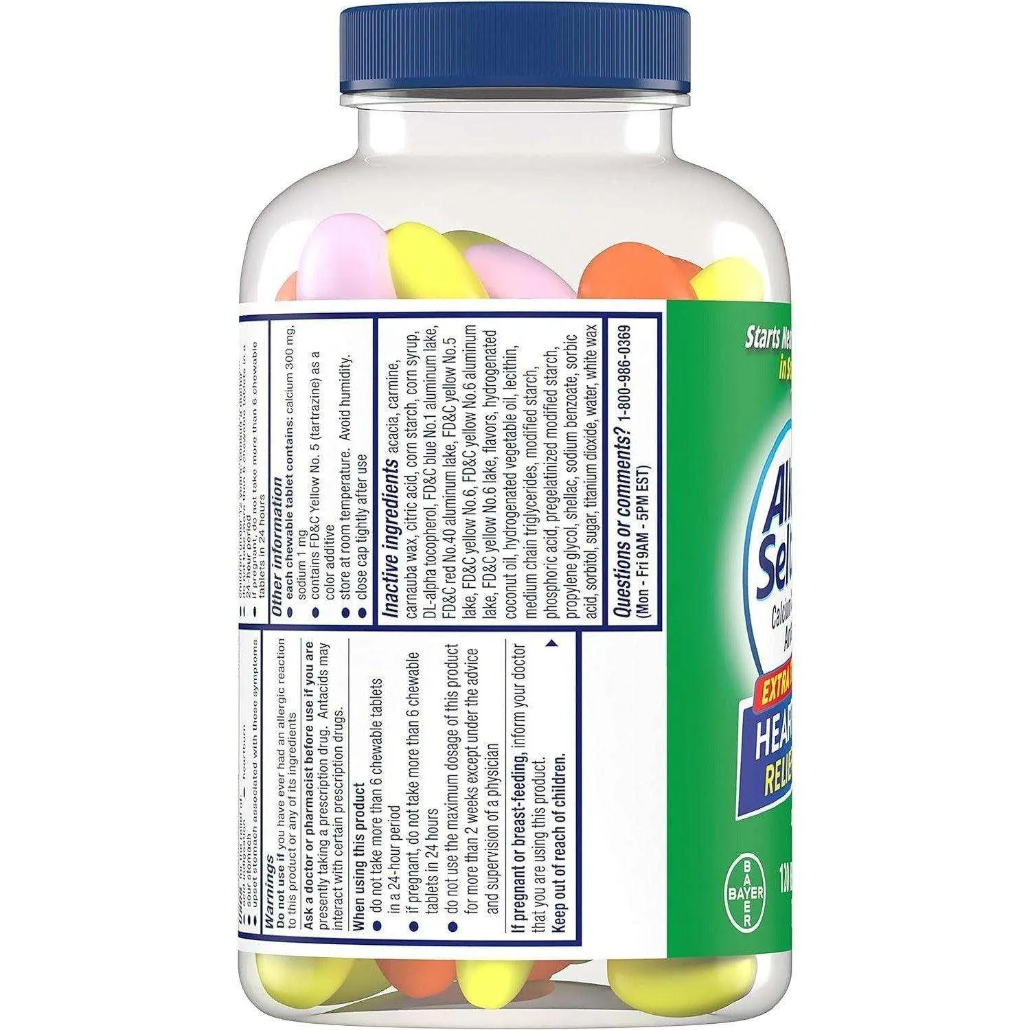 Alka-Seltzer Extra Strength Heartburn ReliefChews Tablets - 120 Ct