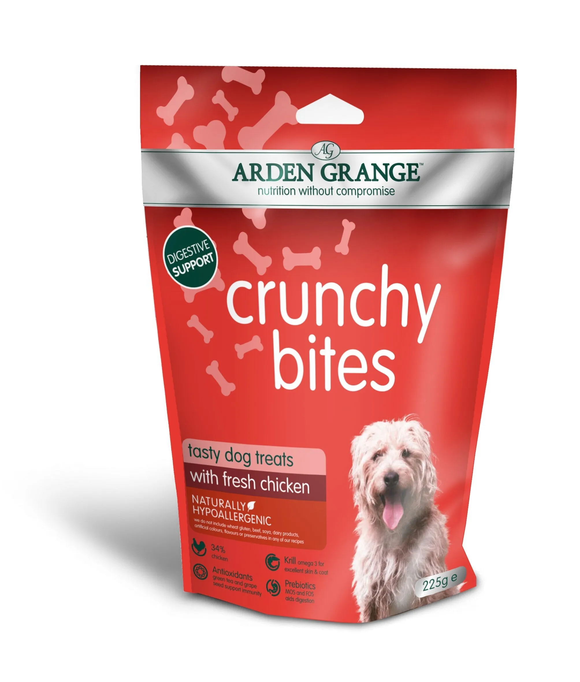 Arden Grange Crunchy Bites Chicken 225g BBD 4.11.24