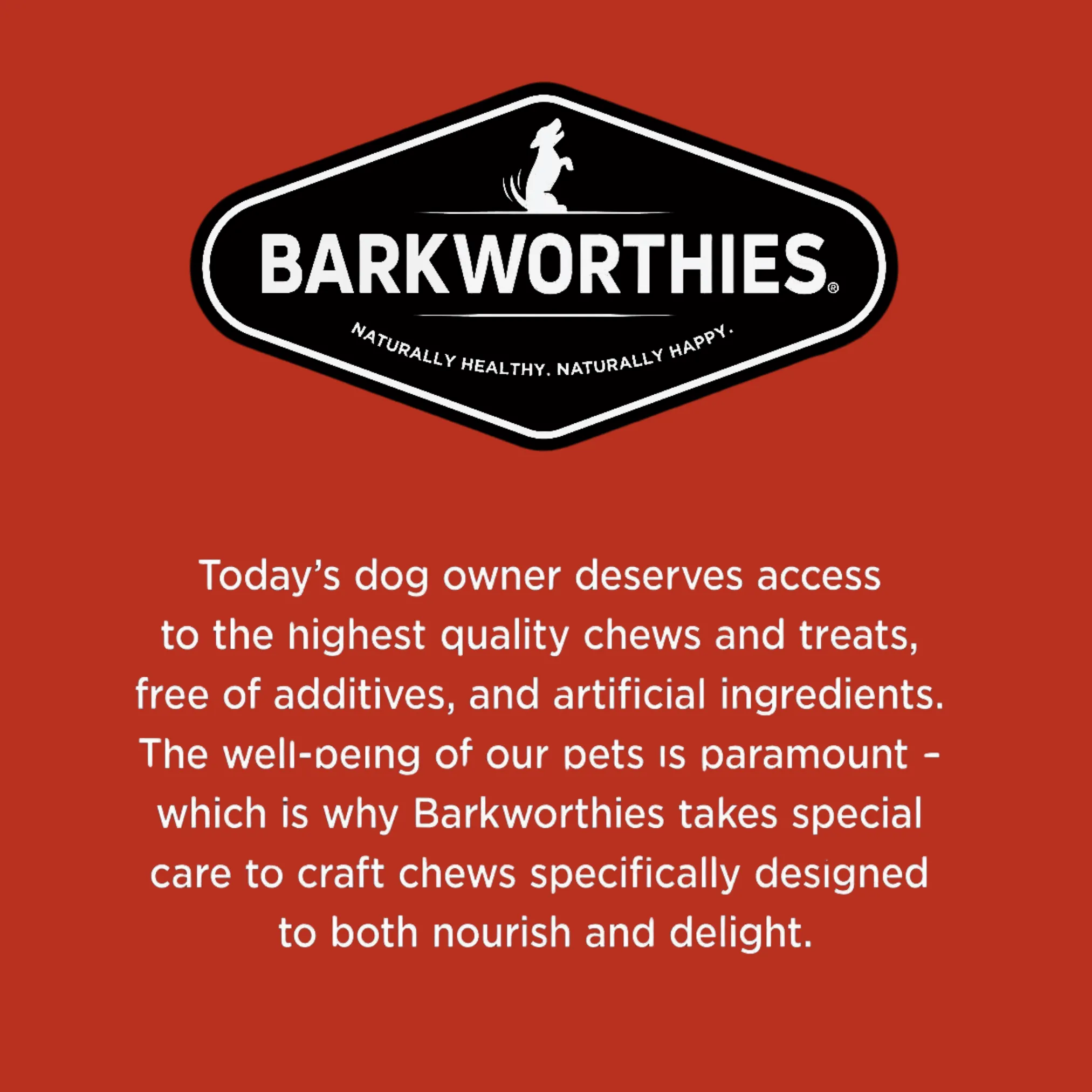 Barkworthies Naturally Smoked Beef Burgers Dog Chews