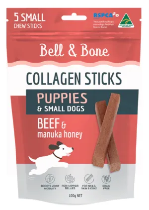 Bell & Bone Collagen Dental Sticks for Puppies - Beef and Manuka Honey