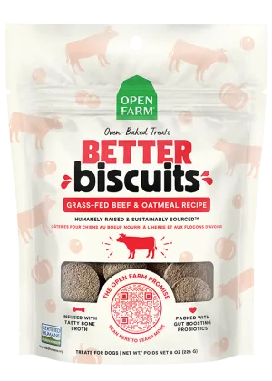 Better Biscuits Grass-Fed Beef & Oatmeal Recipe