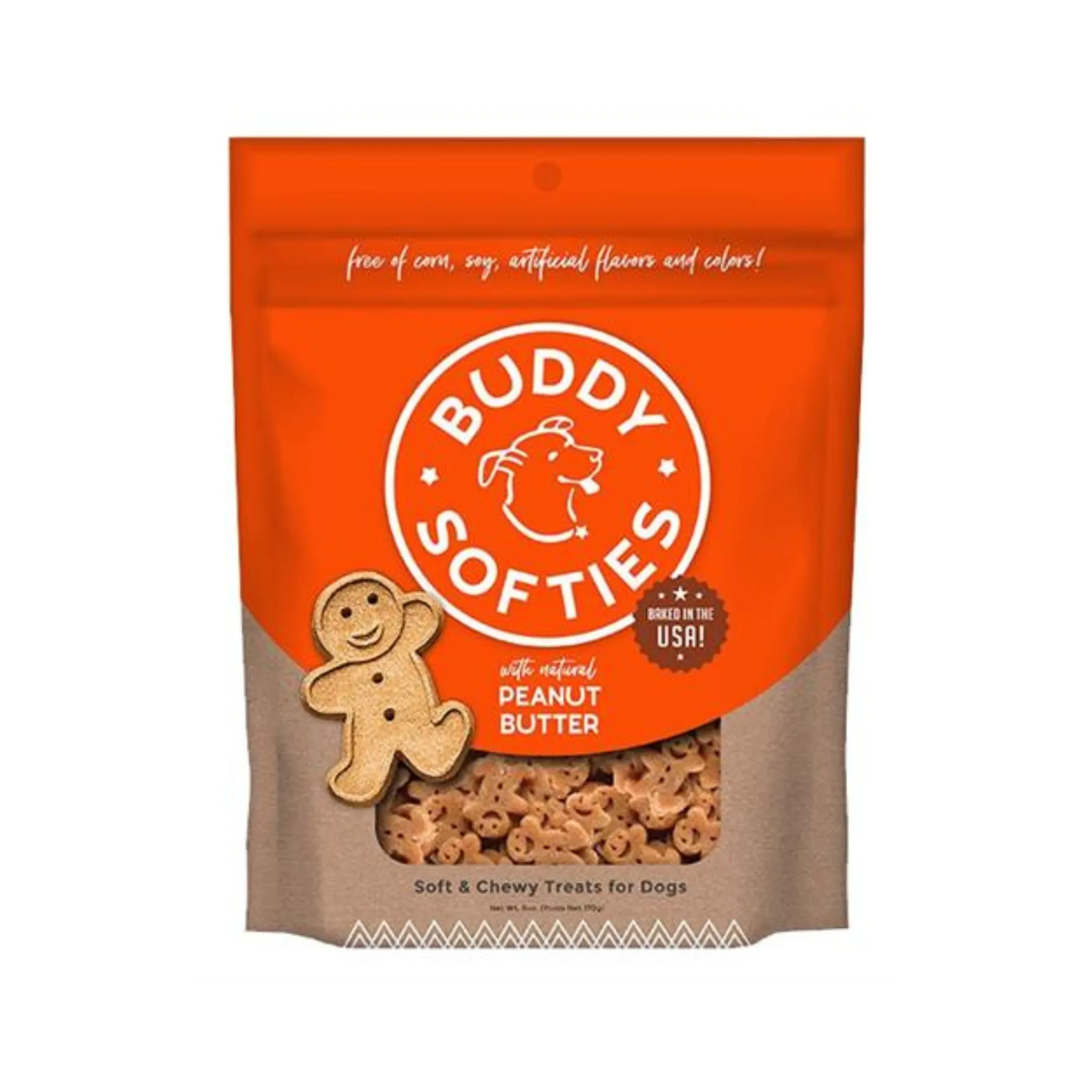 Buddy Biscuits Healthy Whole Grain Soft & Chewy Treats 6 oz.