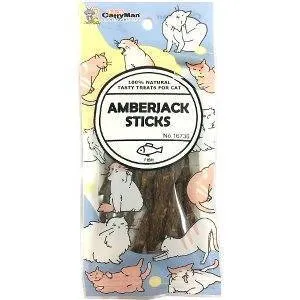 CattyMan Tasty Treats Amberjack Sticks 20g