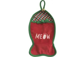 Christmas stocking for cats