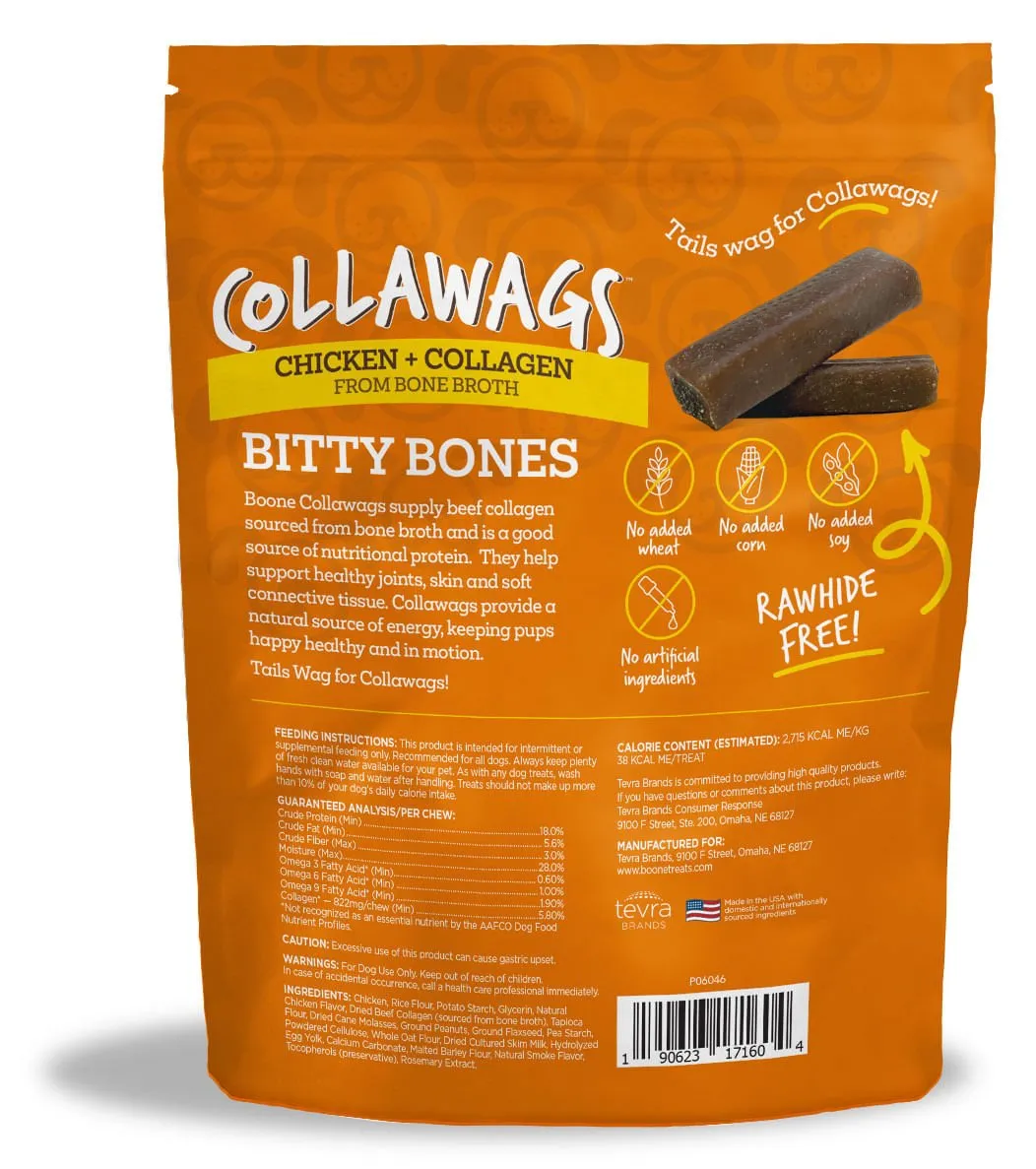 Collawags Bitty Bones, Chicken Flavor