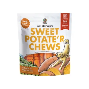 Dr. Harvey's Sweet Potate'r Chews Dehydrated Sweet Potato Dog Treats