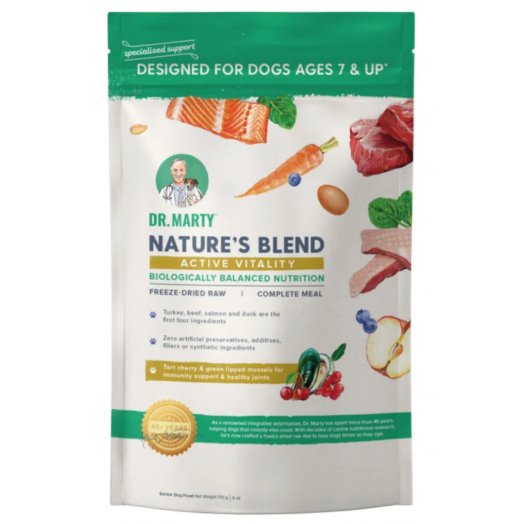 Dr. Marty Nature's Blend Active Vitality Freeze Dried Raw Dog Food