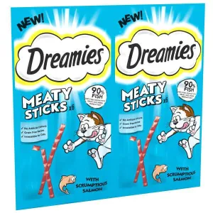 Dreamies Meaty Sticks With Salmon 30g - Case of 14