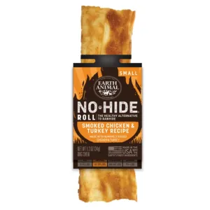 Earth Animal No-Hide Barbeque Smoked Chicken and Turkey Chew Bulk