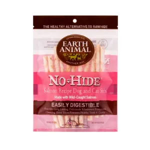 Earth Animal No-Hide Stix Salmon Recipe Chews (10pk)