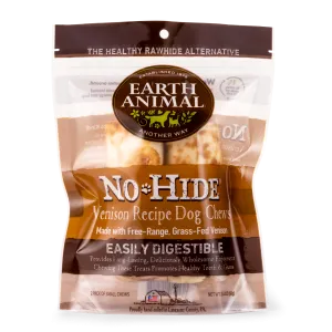 Earth Animal No-Hide Venison Chew 2PK