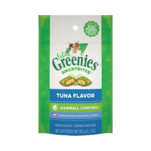 Feline Greenies- Smart Bites Hairball Control Tuna