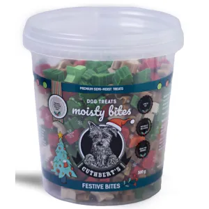 Festive Semi Moist Treat Bites - Cuthbert's 500g Tub