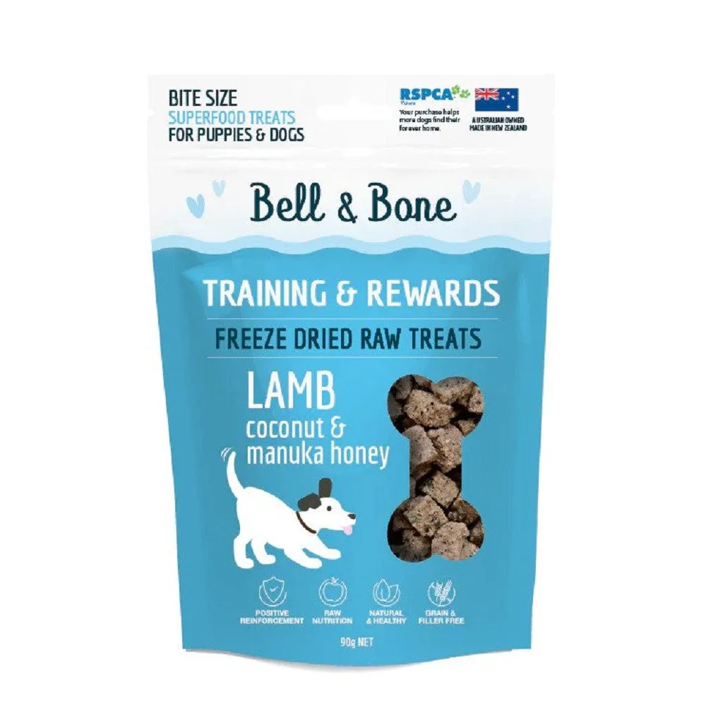 Freeze Dried Raw Lamb, Coconut and Manuka Honey Dog Treats