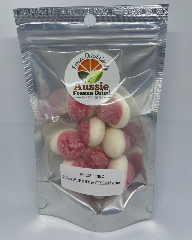 Freeze Dried Strawberries & Cream 35g