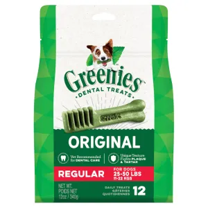 Greenies Dental Chew Original Regular 340g