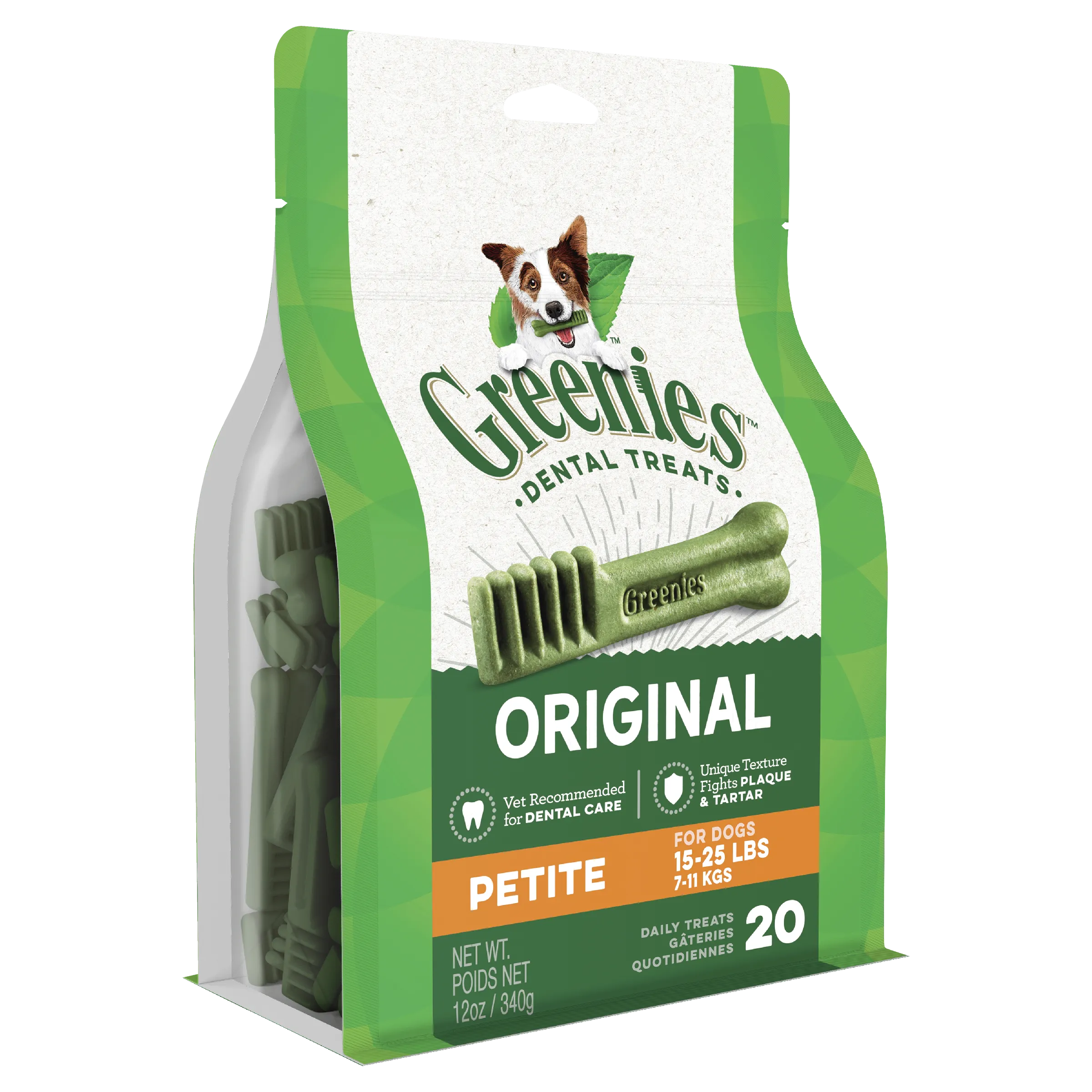 Greenies Dog Original Dental Health Treats for Petite Dogs