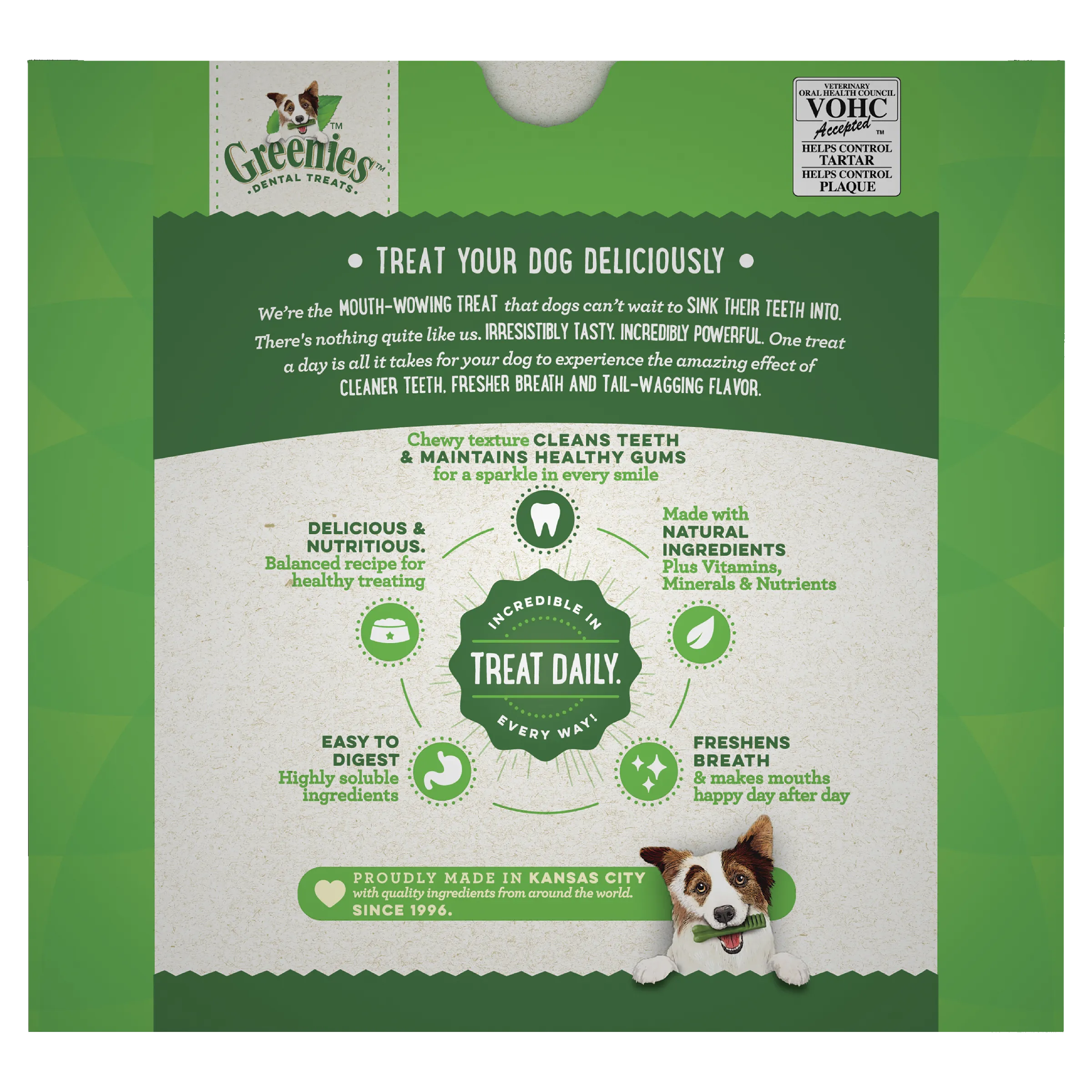 Greenies Dog Original Dental Health Treats for Petite Dogs