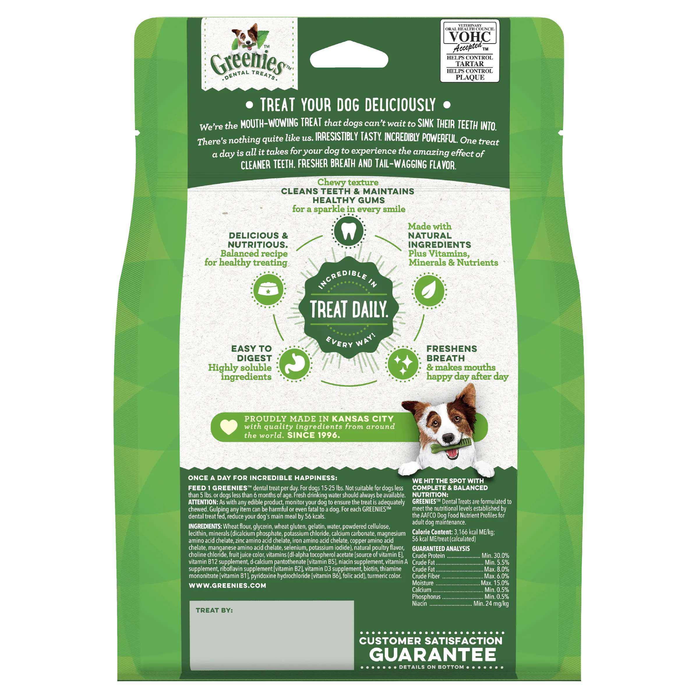 Greenies Dog Original Dental Health Treats for Petite Dogs