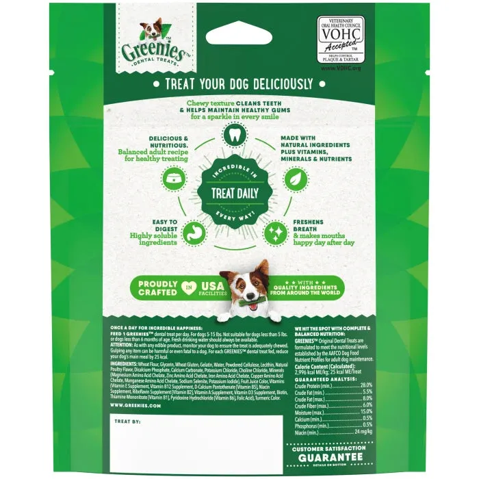 GREENIES Original TEENIE Dental Treats, 22 Count