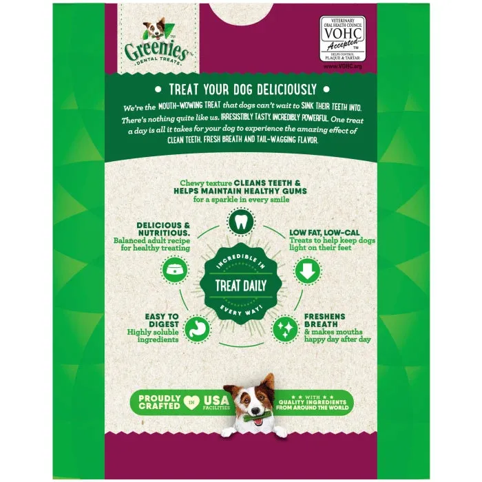 GREENIES Weight Management Regular Dental Treats, 27 Count