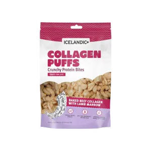 Icelandic  Beef Collagen Mini Puffs Dehydrated Cat Treats