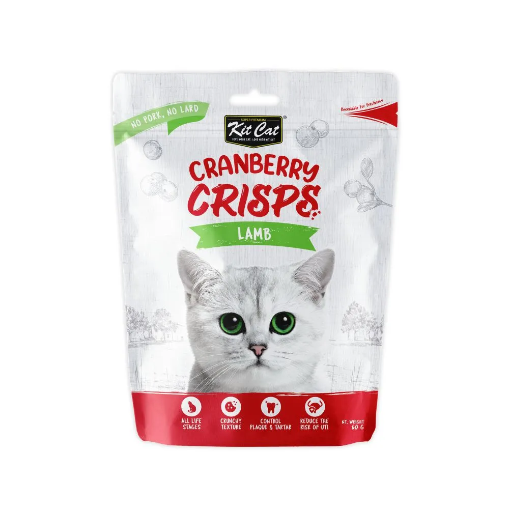 KitCat Cat Cranberry Crisps Lamb 60g