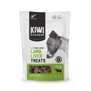 Kiwi Kitchens Lamb Liver Freeze Dried Dog Treat 250g~