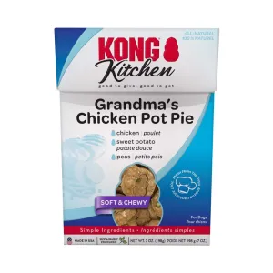 Kong Kitchen Soft Chewy Grandmas Chick PotPie Dog Treat