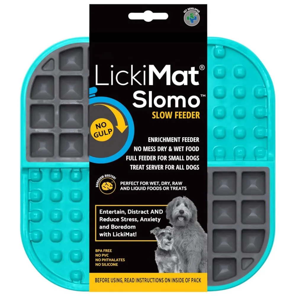 LickiMat Dog Lick Mats Slow Feeders Slomo 7 Colours