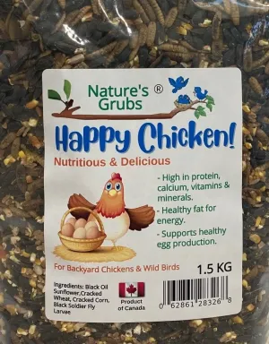 Nature's Grubs Happy Flock Treats