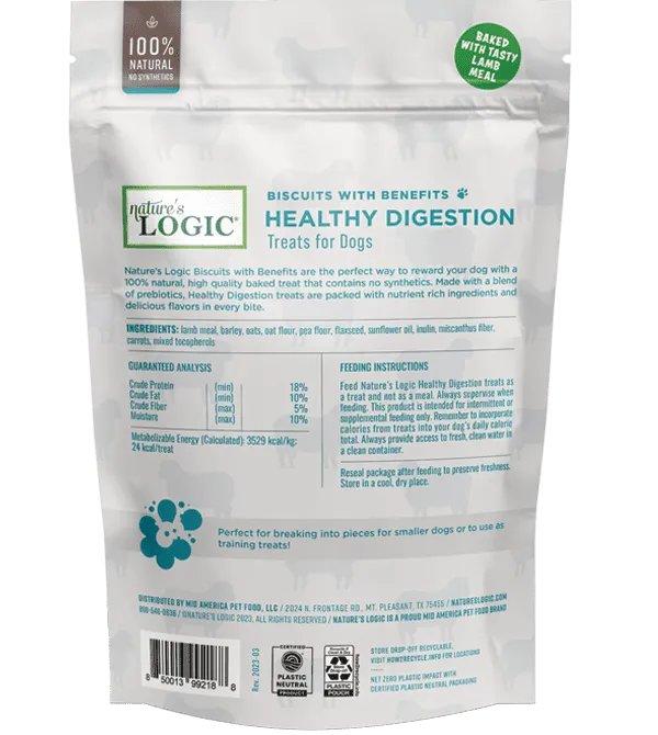 Nature's Logic Healthy Digestion Treats for Dogs