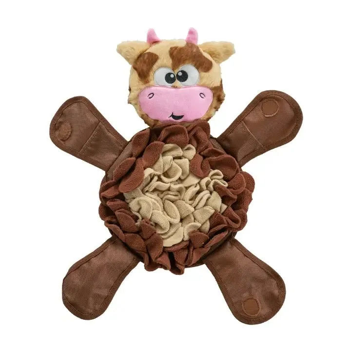 Nina Ottosson Snuffle Palz Cow Tnt Brown