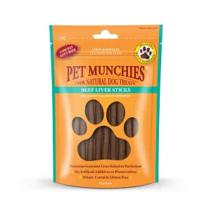 Pet Munchies Dog Treats Beef Liver Sticks