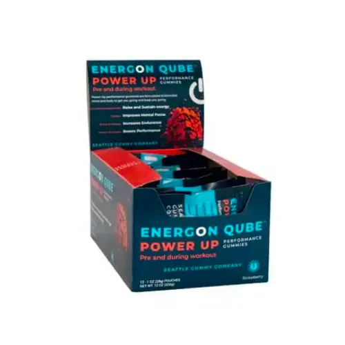 Power Up Strawberry: Pre-Workout Gummies by Seattle Gummy Company