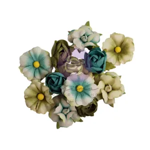 Prima Marketing Paper Flowers 12/Pkg Sweet Treats