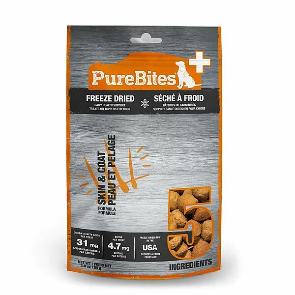 Purebites Freeze Dried Skin & Coat 85GM