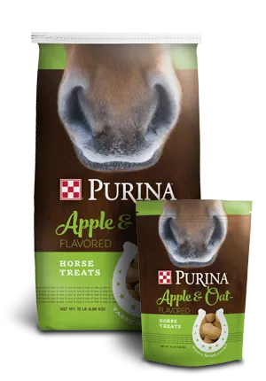 Purina® Horse Treats Apple and Oat-Flavored