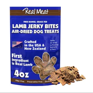 Real Meat Co. Air-Dried Lamb Jerky Dog Treats