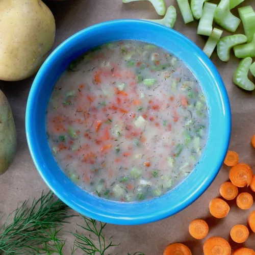 Smoked Sockeye Salmon Chowder by Heather's Choice