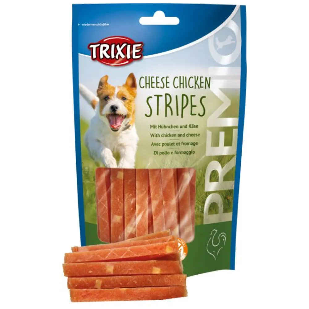 Trixie Premio Cheese Chicken Strip Dog Treats