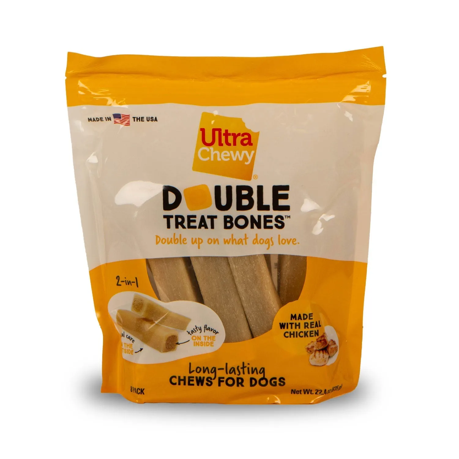 Ultra Chewy Double Treat Bone Value Pack