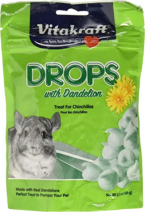 Vitakraft Chinchillas Dandelion Drops Treat 150g