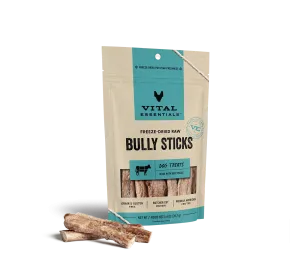 Vital Essentials Freeze Dried Raw Bully Sticks Dog Treats