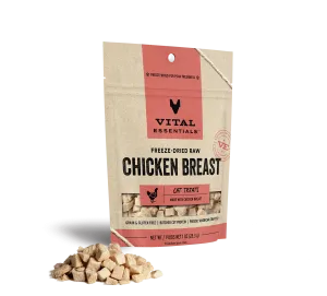 Vital Essentials Freeze-Dried Raw Chicken Breast Cat Treats