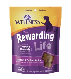 Wellness Rewarding Life Chicken & Venison Recipe Dog Training Treats