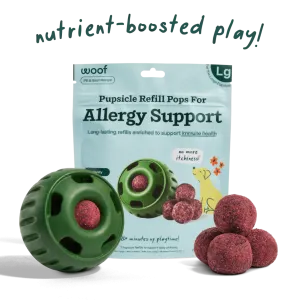 Woof Pet Allergy and Immunity Wellness Pops Dog Treat