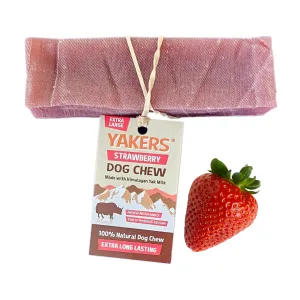 Yakers Strawberry Himalayan Yak Chew