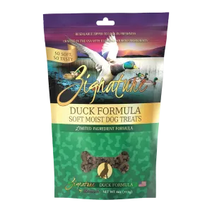 Zignature Dog Treats Soft Moist Duck Formula 113g